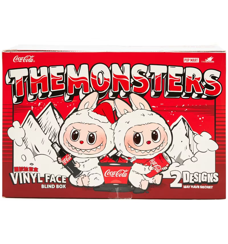 アイドル Coca-Cola THE MONSTERS VINYL FACE Pop Mart Labubu The Monsters Coca Cola Series Vinyl Face