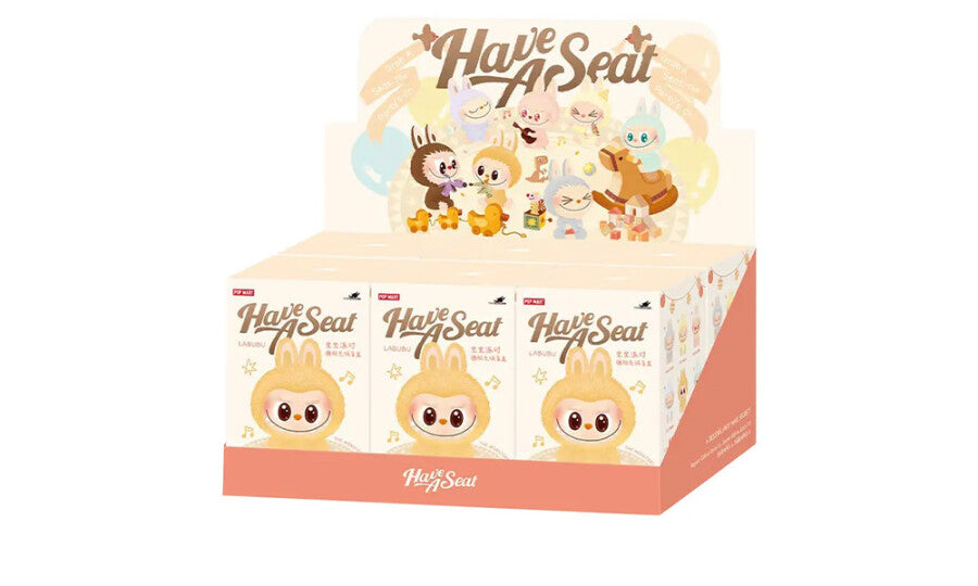 The Monsters Have a Seat Vinyl Plush Sealed Case (6 Blind Boxes)