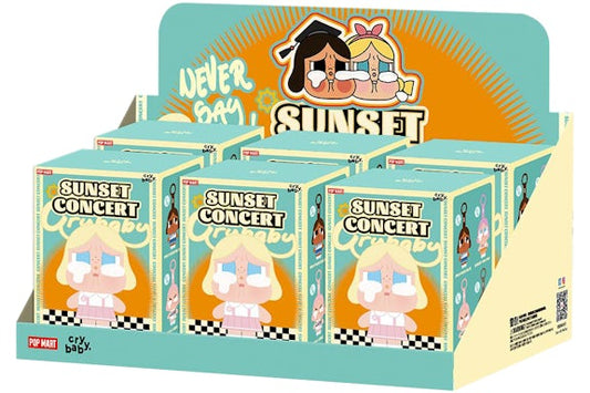 Pop Mart CRYBABY Sunset Concert Series Sealed Case