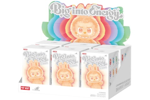 Pop Mart Labubu The Monsters Big into Energy Series Vinyl Plush Pendant Sealed Case (6 Blind Box)